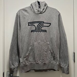 Patagonia Heather Gray Lightweight Pullover Hoodie